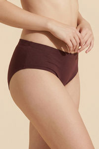 Zivame Anti-Microbial Medium Rise Full Coverage Hipster Panty (Pack of 5) - Multicolor — thumbnail 15